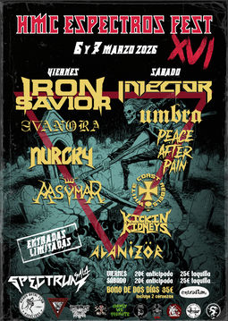 Espectros Fest XVI: Injector en Sala Spectrum (Murcia) · 7 de marzo, 2026