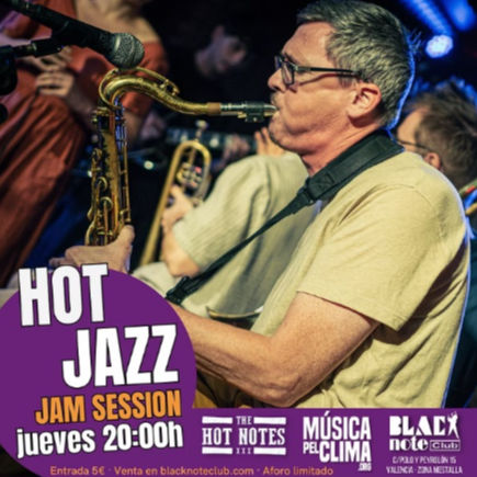 Hot Jazz Jam Session en Black Note Club (Valencia) · 5 de marzo, 2026