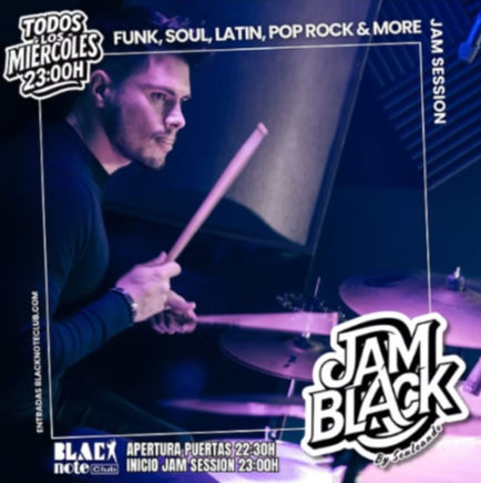 Jam Black en Black Note Club (Valencia) · 25 de marzo, 2026