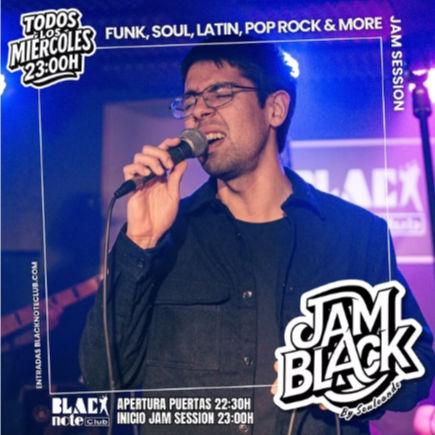 Jam Black en Black Note Club (Valencia) · 4 de marzo, 2026