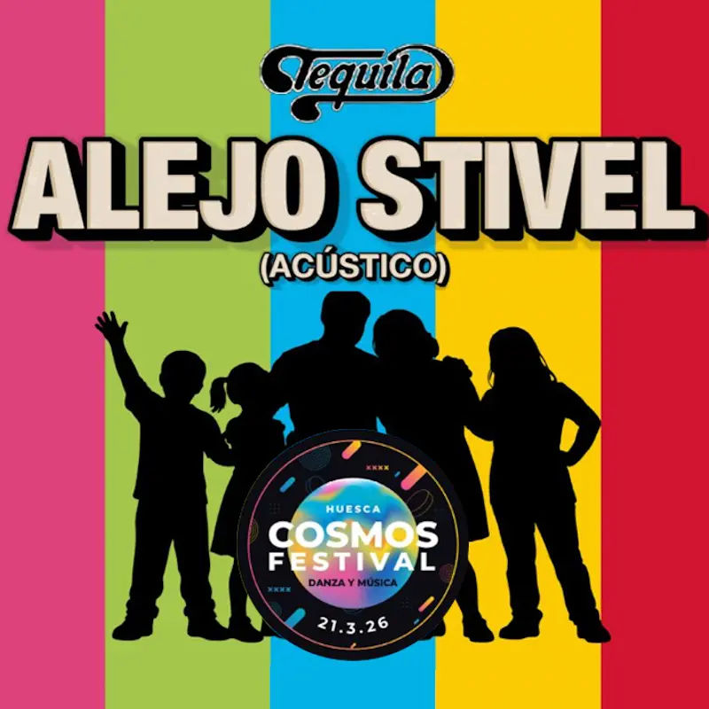 Concierto de Alejo Stivel en El Veintiuno (Huesca) · 21 de marzo, 2026