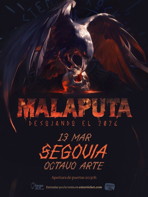 Concierto de Malaputa en Octavo Arte (Segovia) · 13 de marzo, 2026