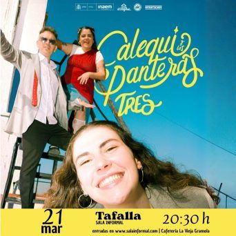 Concierto de Calequi y las Panteras en Sala Informal (Tafalla) · 21 de marzo, 2026