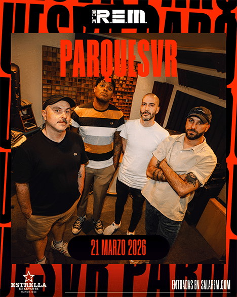Concierto de Parquesvr en Sala Rem (Murcia) · 21 de marzo, 2026