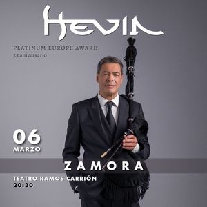 Concierto Hevia en Teatro Ramos Carrión (Zamora) · 6 de marzo, 2026