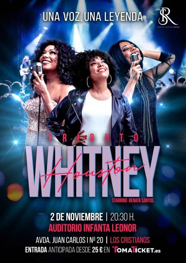 Noviembre-2 / Auditorio Infanta Leonor Arona / Tributo Whitney Houston