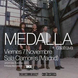 Noviembre-7 / Sala Clamores / Medalla