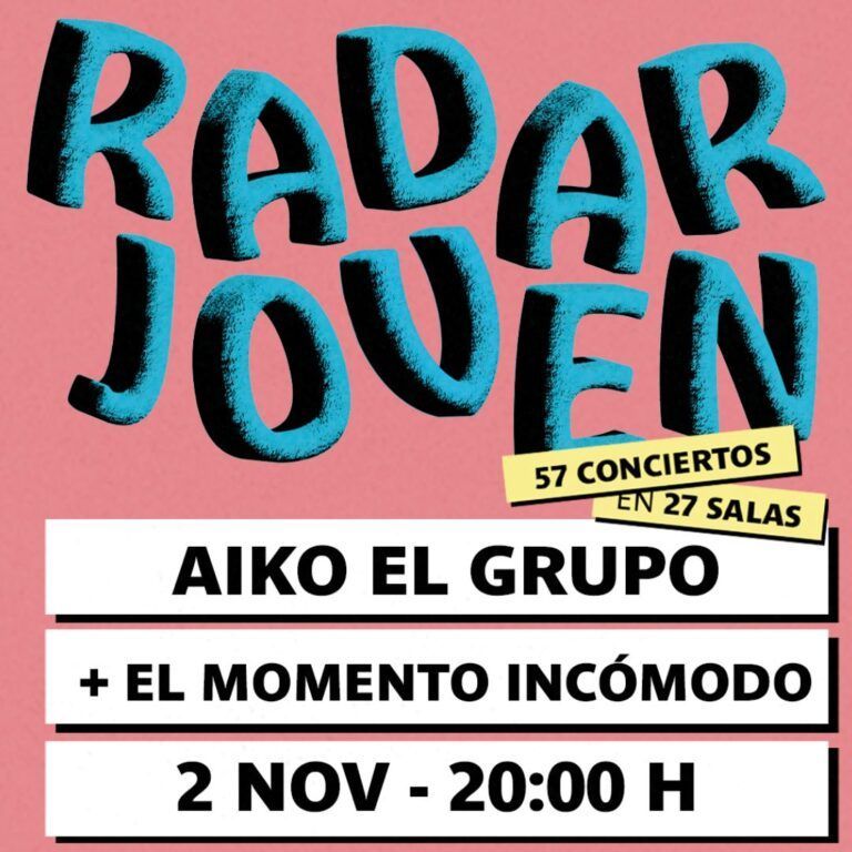 Noviembre-2 / Sala El Sol / Aiko el Grupo + El Momento Incomodo / Madrid 2025