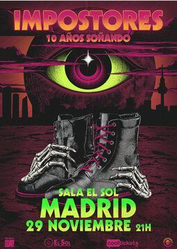 Noviembre-29 / Sala El Sol / Impostores / Madrid 2025