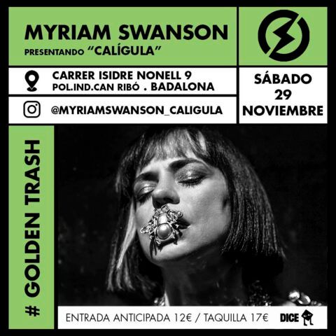 Noviembre-29 / Sala Estraperlo / Myriam Swanson