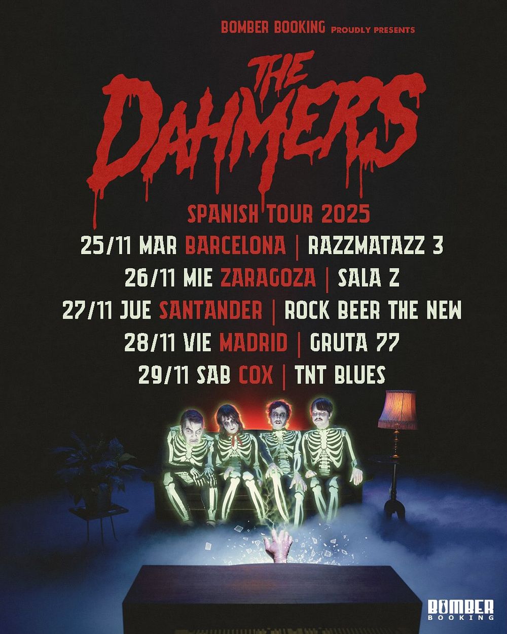 Noviembre-28 / Gruta 77 / The Dahmers