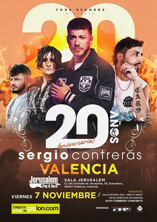Noviembre-7 / Sala Jerusalem / Sergio Contreras