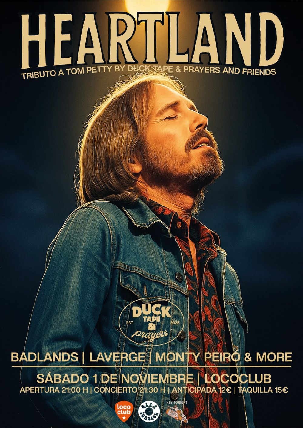 Noviembre-1 / Loco Club / Heartland (Tributo Tom Petty)