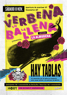 Noviembe-8 / Moby Dick Club / Hay Tablas / Madrid 2025