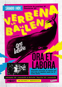Noviembre-1 / Moby Dick Club / Ora Et Labora / Madrid 2025