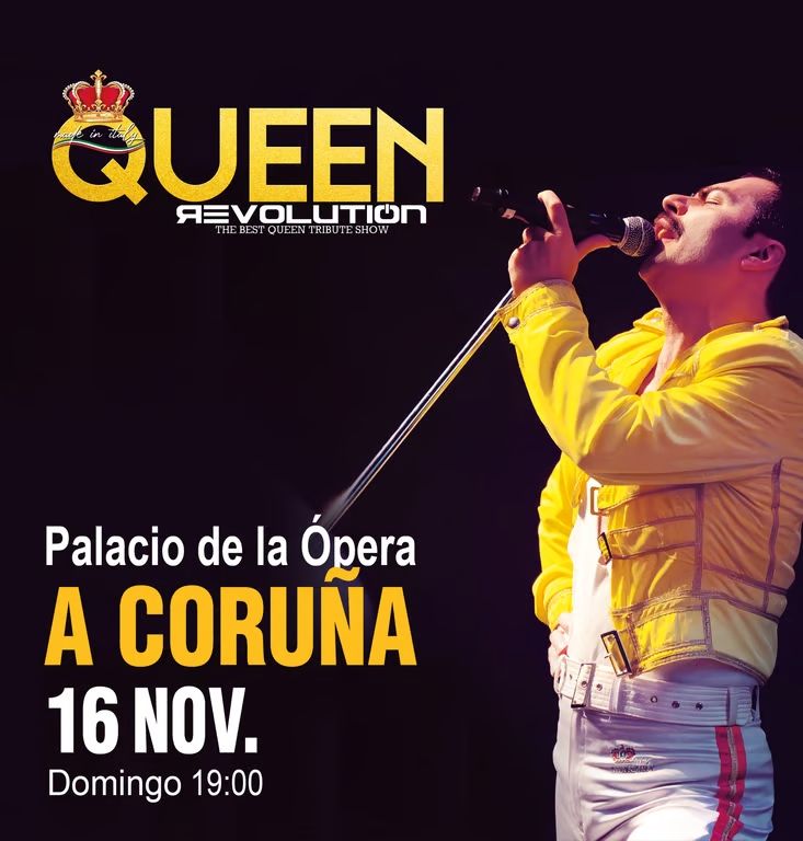 Noviembre-16 / Palacio de la Opera / Queen Revolution (Tributo Queen)