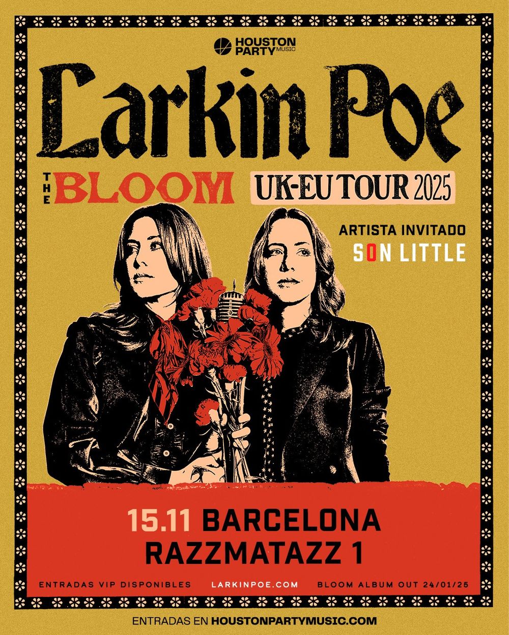 Noviembre-15 / Razzmatazz / Larkin Poe