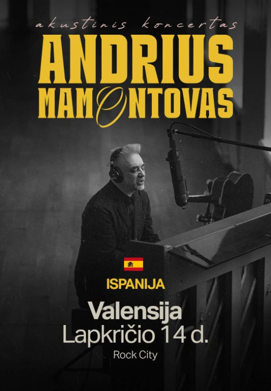 Noviembre-14 / Rock City / Andrius Mamontovas