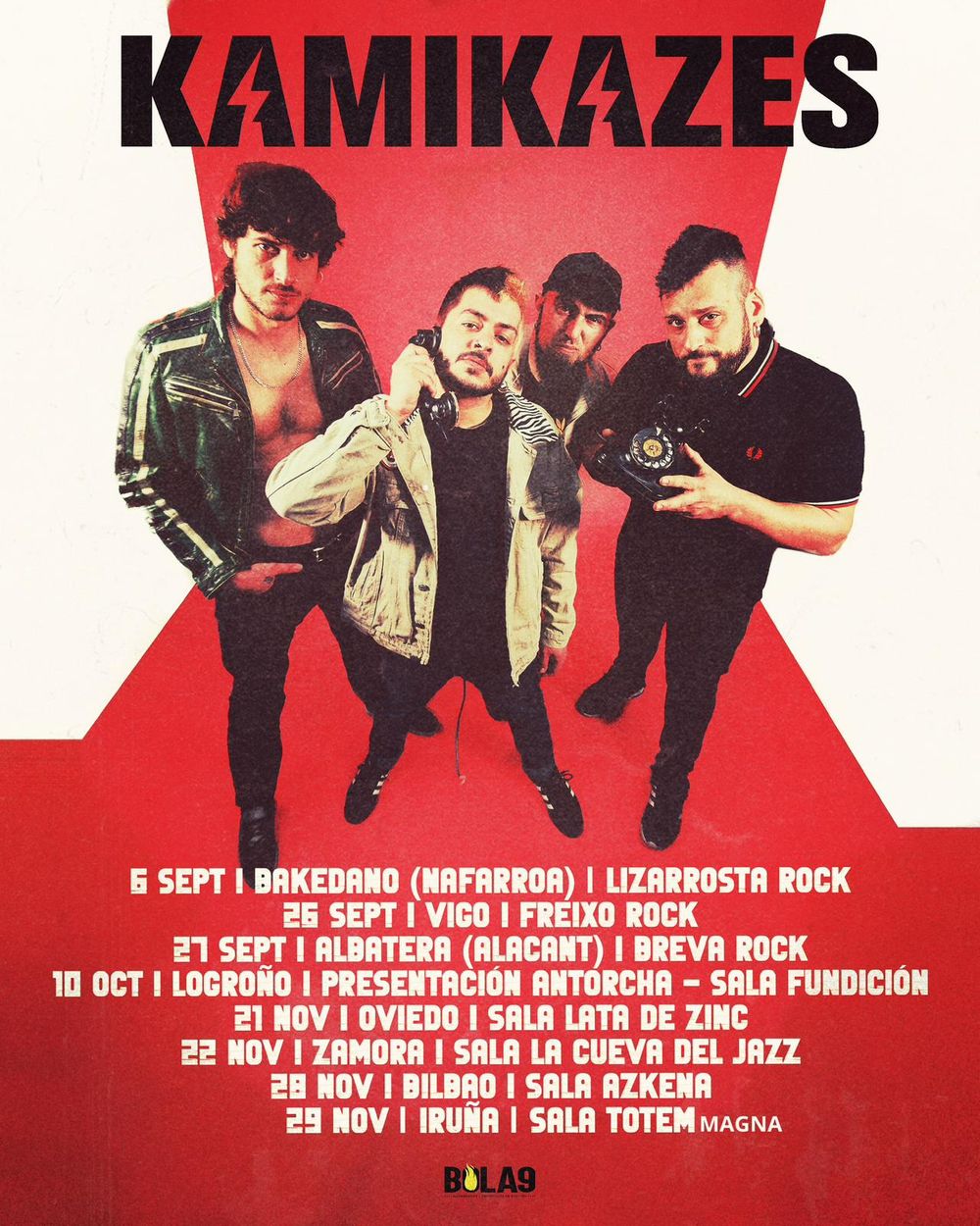 Noviembre-29 / Sala Totem / Kamikazes