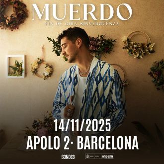 Noviembre-14 / Sala Apolo / Muerdo / Conciertos en Barcelona