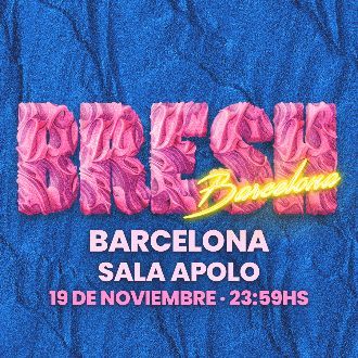 Noviembre-19 / Sala Apolo / Bresh / Conciertos en Barcelona
