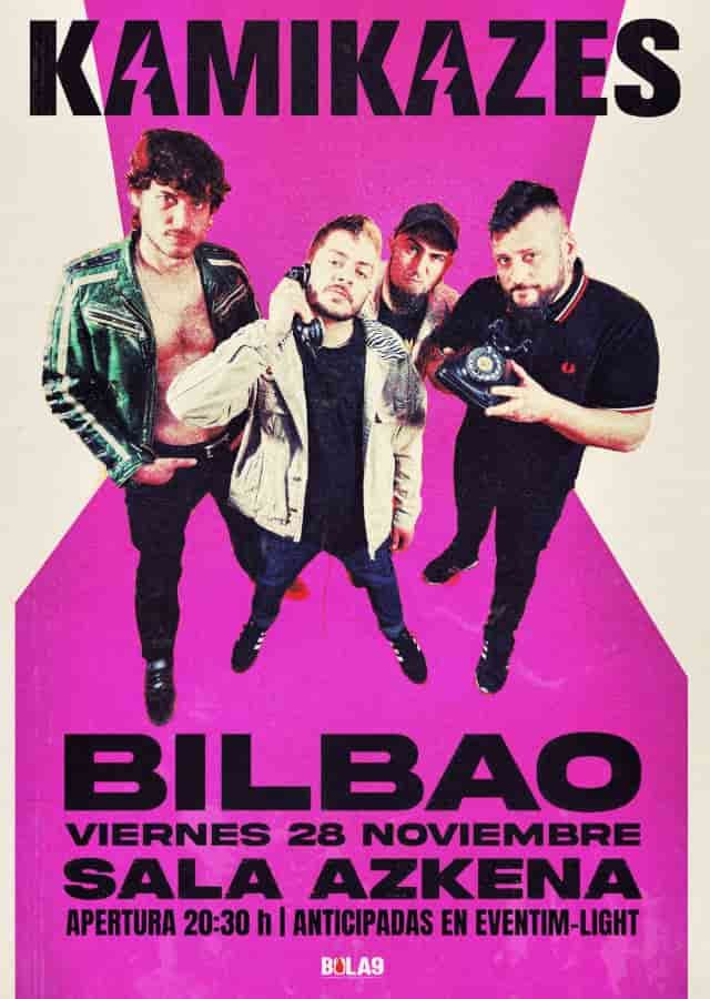 Noviembre-28 / Sala Azkena / Kamikazes / Bilbao 2025