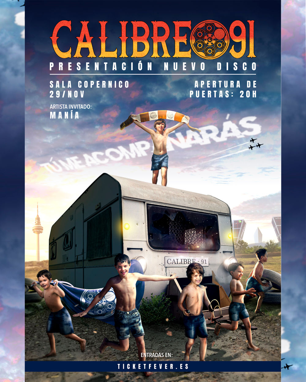Noviembre-29 / Sala Copernico / Calibre 91