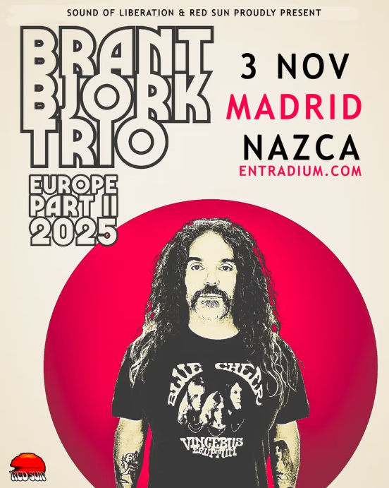Noviembre-3 / Sala Nazca / Brant Bjork Trio