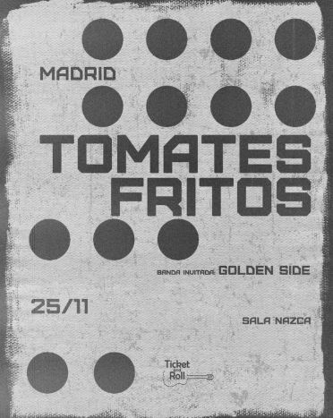 Noviembre-25 / Sala Nazca / Tomates Fritos
