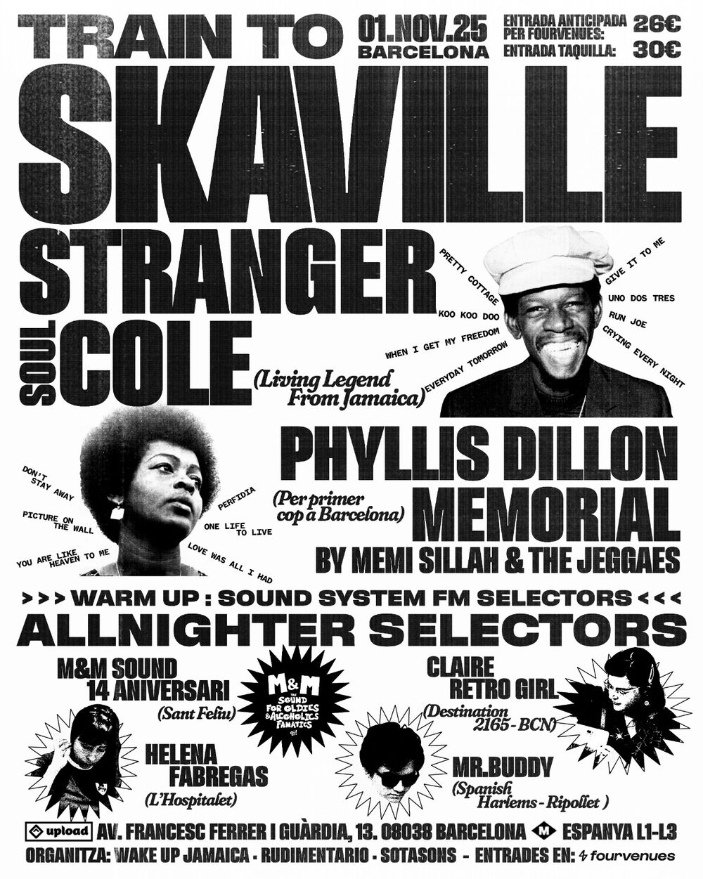 Noviembre-1 / Sala Upload / Stranger Cole