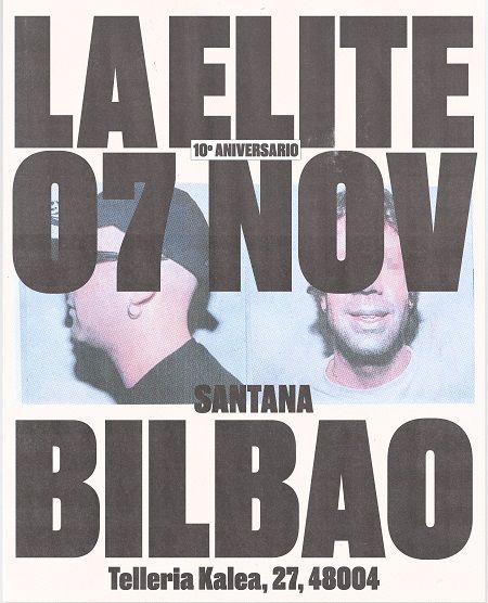 Noviembre-7 / Sala Santana 27 / La Elite