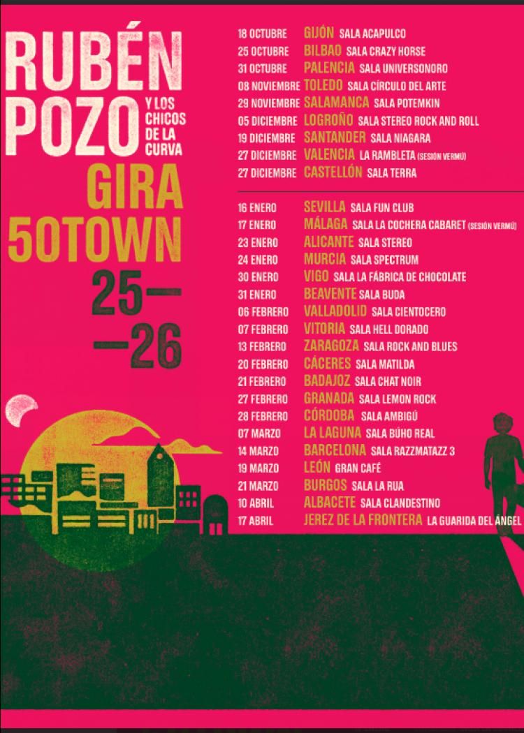 Octubre-18 / Sala Acapulco / Ruben Pozo y los chicos de la curva