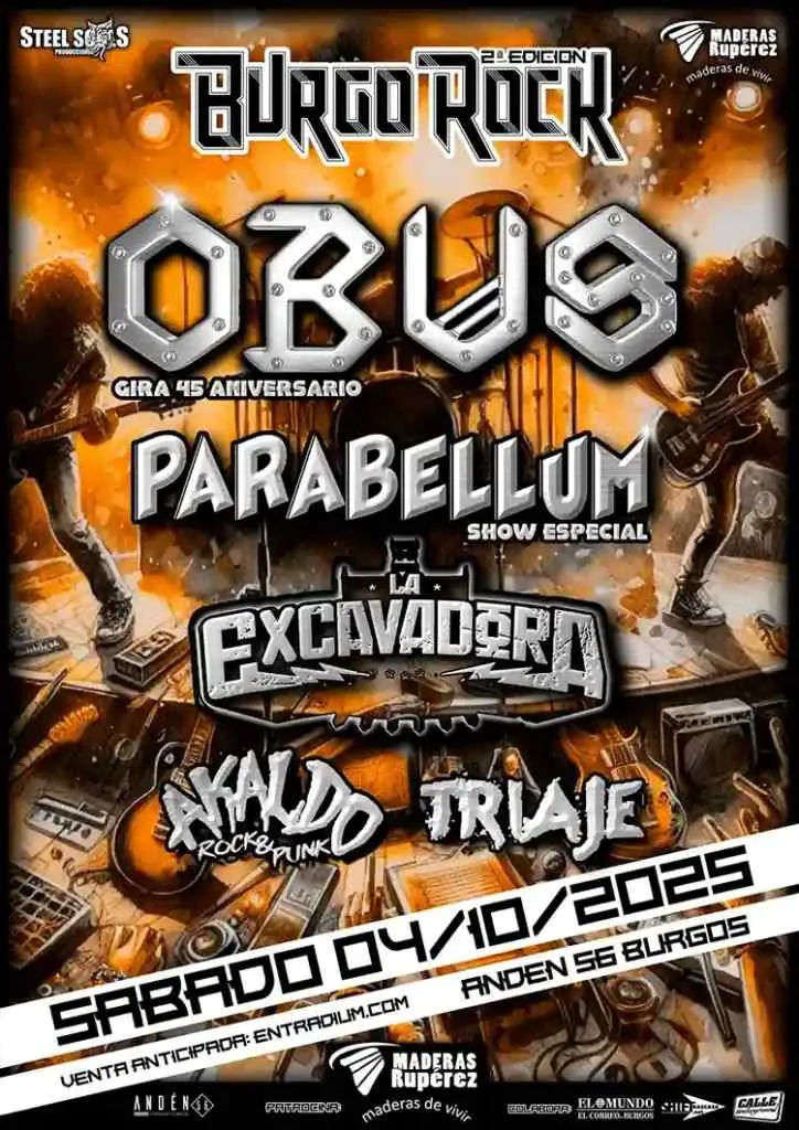 Octubre-4 / Sala Anden 56 / Burgo Rock II Edicion