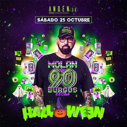 Octubre-25 / Sala Anden 56 / Molan los 90: DJ Neil