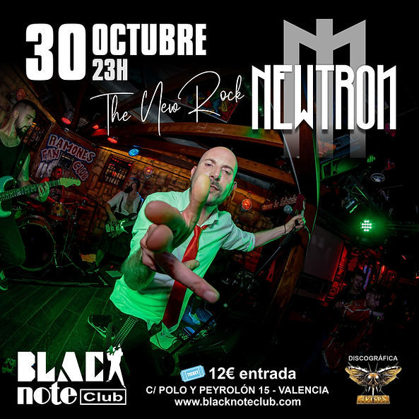 Octubre-30 / Black Note Club / Newtron