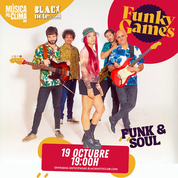 Octubre-19 / Black Note Club / Funky Games