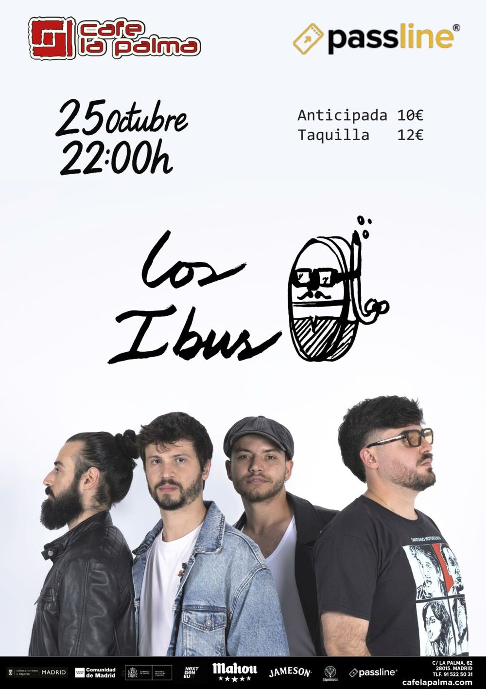 Octubre-25 / Cafe La Palma / Los Ibus