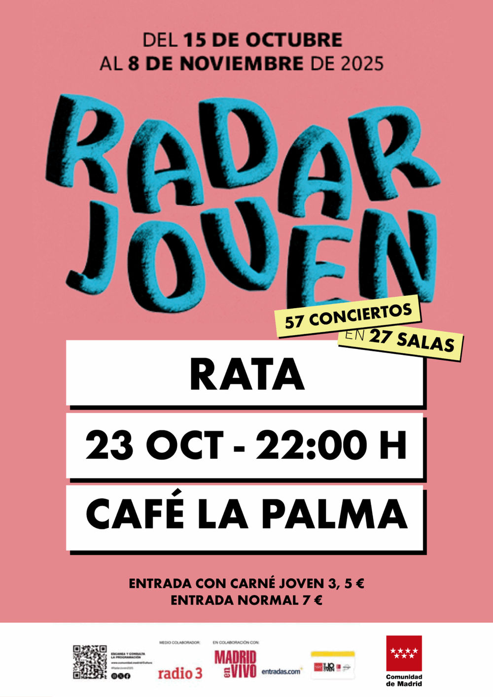 Octubre-23 / Cafe La Palma / Rata