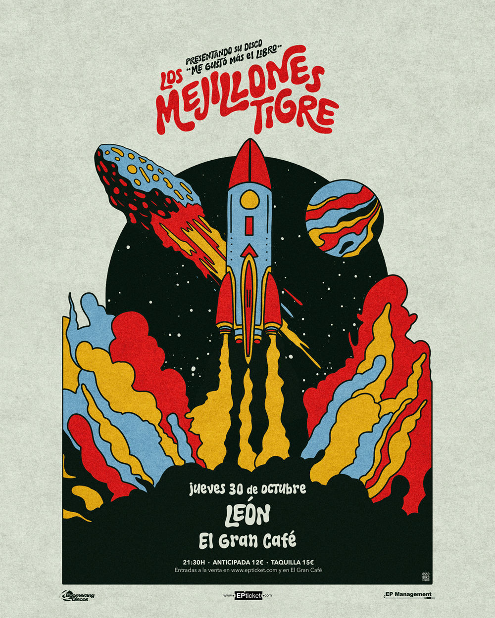 Octubre-30 / El Gran Cafe / Los Mejillones Tigre
