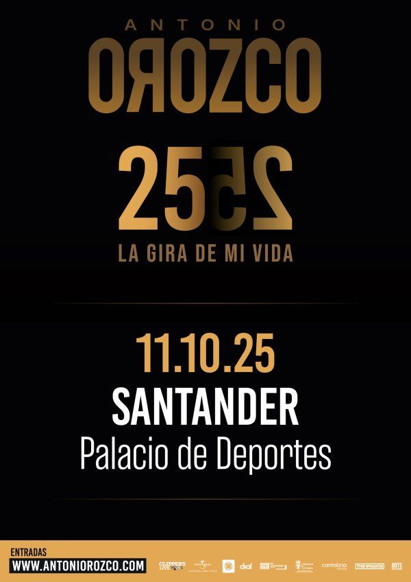 Octubre-11 / Palacio Deportes Santander / Antonio Orozco