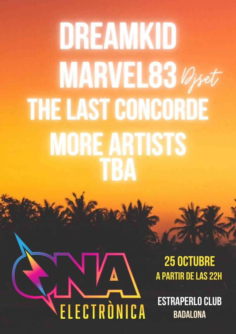 Octubre-25 / Sala Estraperlo / Ona Electronica