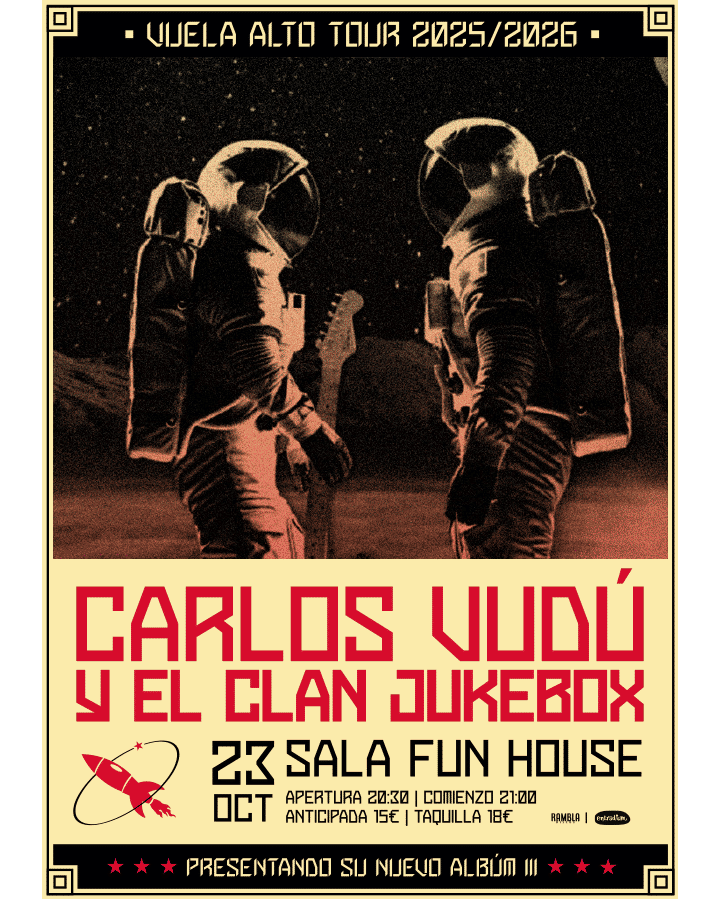 Octubre-23 / FunHouse / Carlos Vudu y el Clan Jukebox