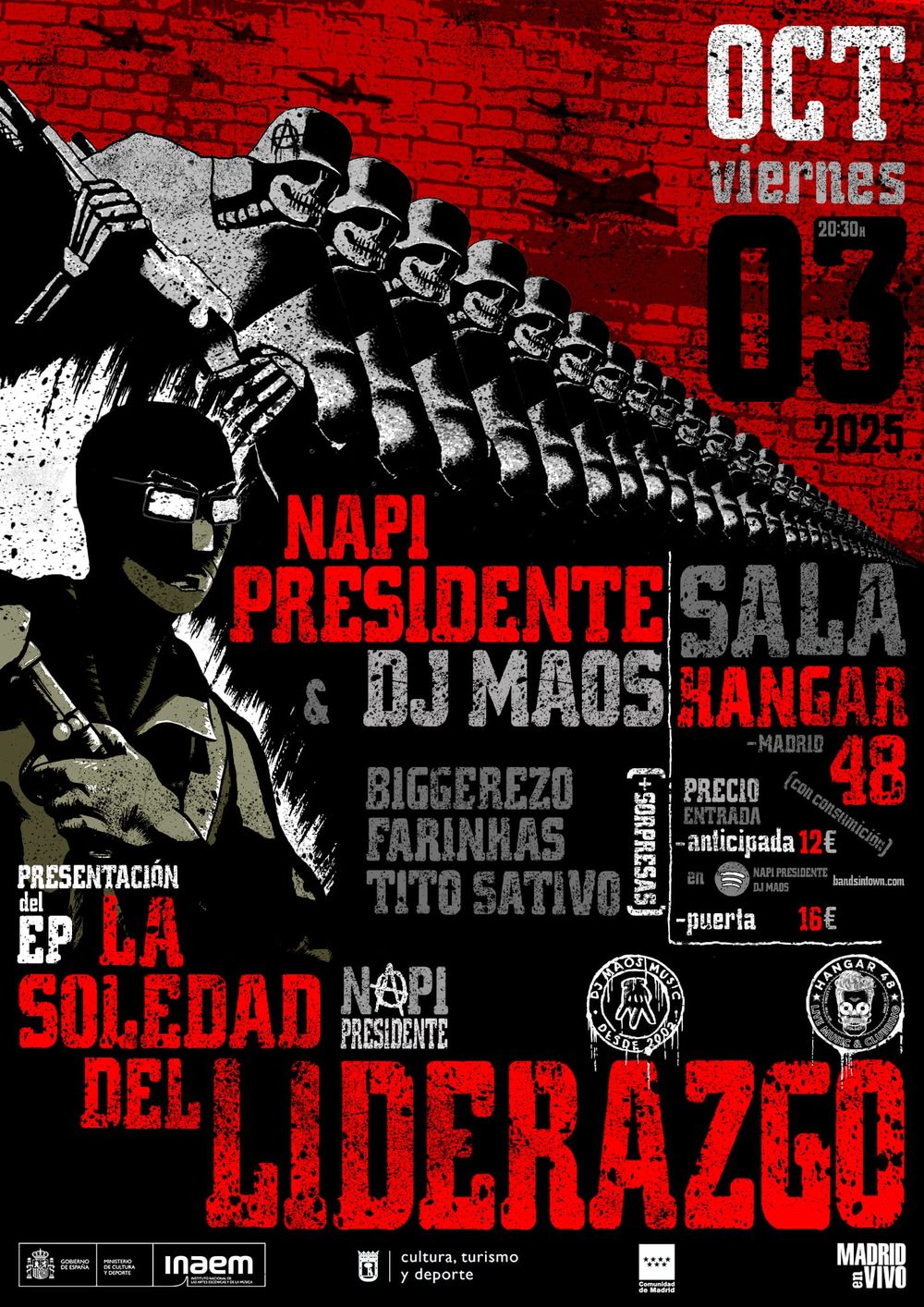 Octubre-3 / Hangar 48 / Napi Presidente