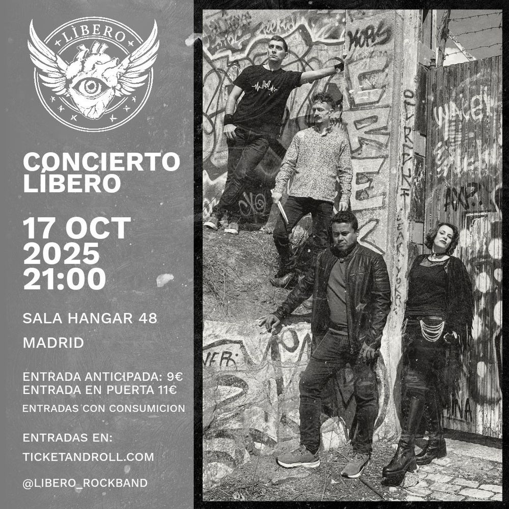 Octubre-17 / Sala Hangar 48 / Libero