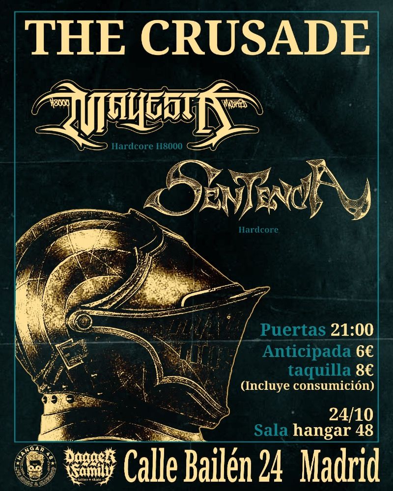 Octubre-24 / Sala Hangar 48 / Mayesta + Sentencia