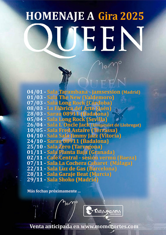 Octubre-4 / Jimmy Jazz / Momo (Tributo a Queen)
