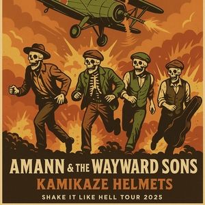 Octubre-18 / Kafe Antzokia / Amann & The Wayward Sons + Kamikaze Helmets