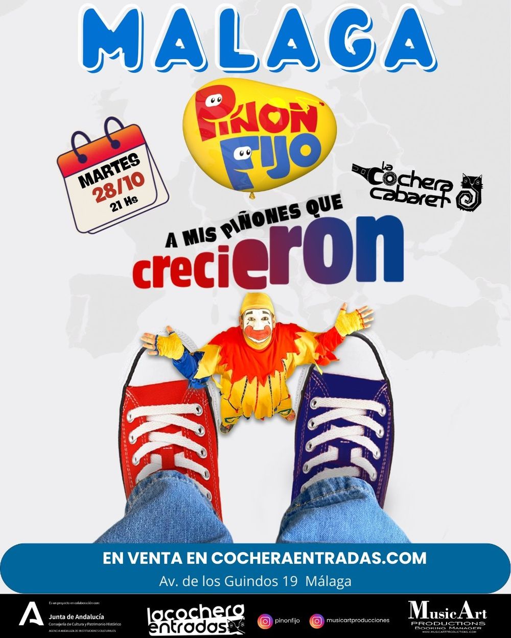 Octubre-28 / La Cochera Cabaret / Piñon Fijo
