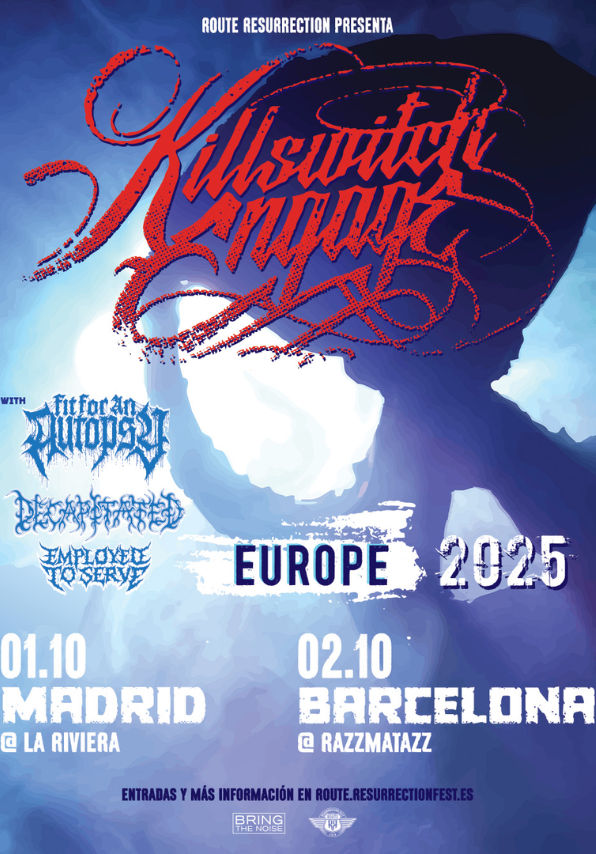 Octubre-1 / Sala La Riviera / Killswitch Engage