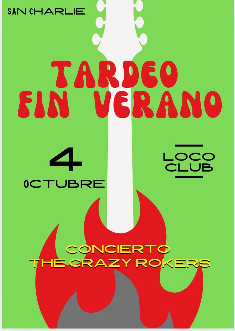 Octubre-4 / Loco Club / Crazy Rockers
